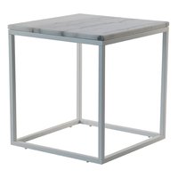 Accent soffbord 50 - Vit marmor Accent soffbord 50 - Vit marmor