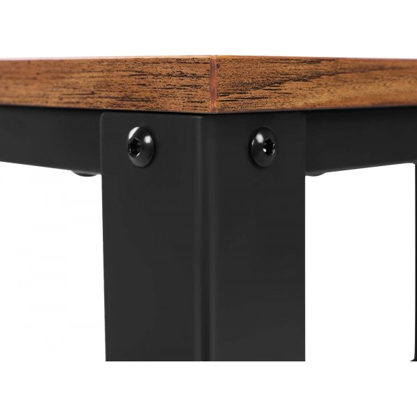 Lasse serveringsvagn - Brun/svart Lasse serveringsvagn - Brun/svart