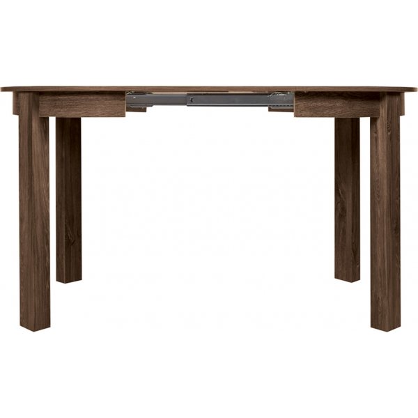 Table  manger extensible Bernardin 95-195 x 95 cm - Chne fonc