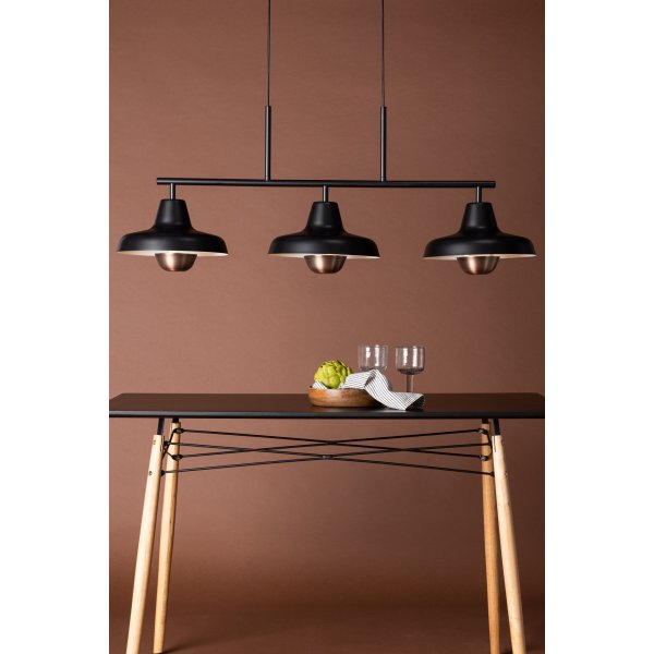 Stöten taklampa - Svart/Koppar Stöten taklampa - Svart/Koppar