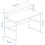 Trendy bureau - Bruin/zwart