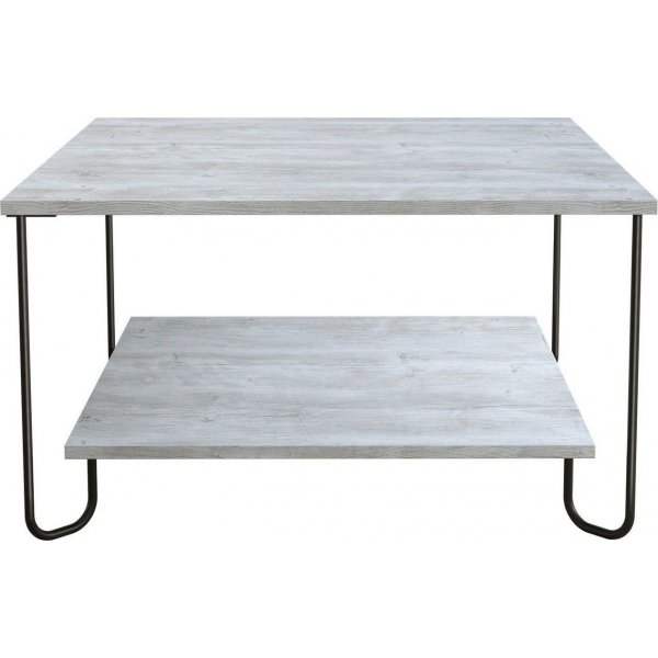 Marbo soffbord 80 x 80 cm - Vit Marbo soffbord 80 x 80 cm - Vit