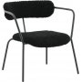 Shaun fauteuil - Zwarte teddy