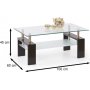 Table basse Paisley 100 cm - Weng