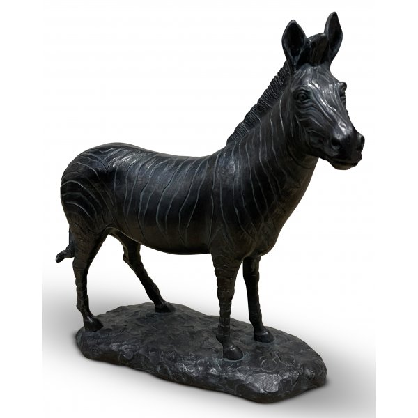 Decoration Zebra - Svart