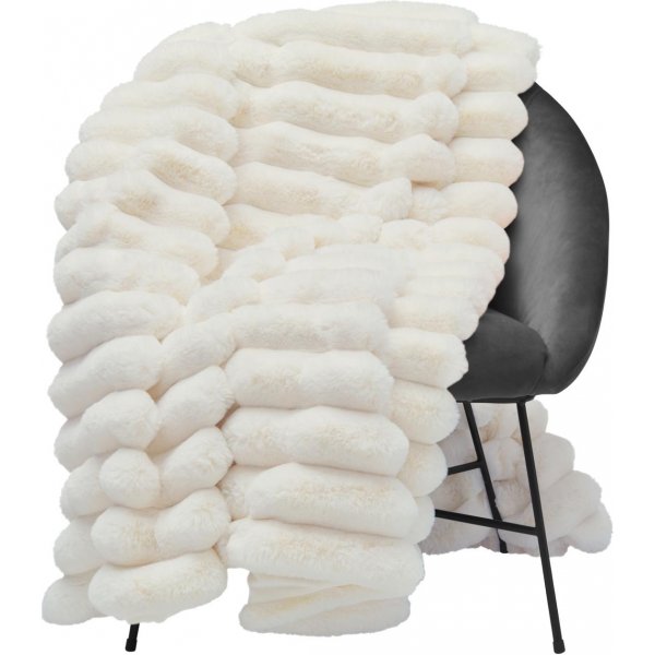 Liny pläd 140 x 220 cm - Ivory Liny pläd 140 x 220 cm - Ivory