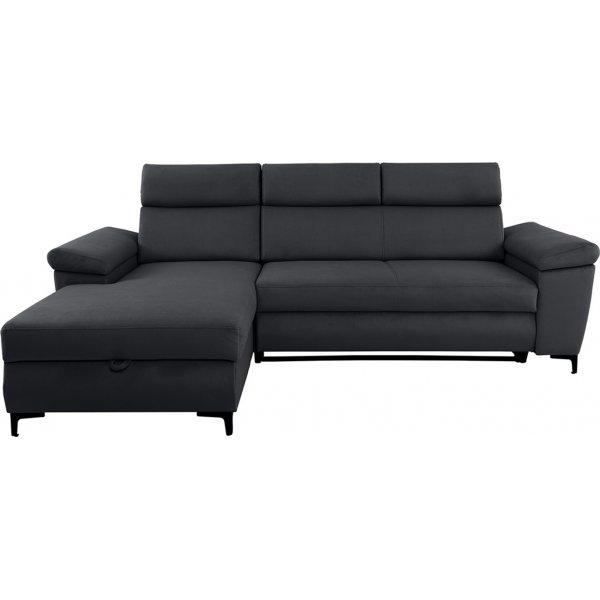 Santi slaapbank links - Grijs