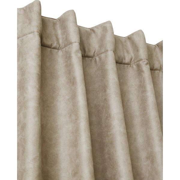 Lycke gardin 1-pack 1 x 135 x 280 cm - Ljusbrun