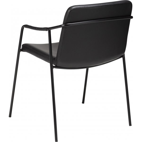 Boto karmstol - Svart PU Boto karmstol - Svart PU