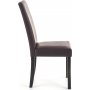 June stol - wenge/mrk brun
