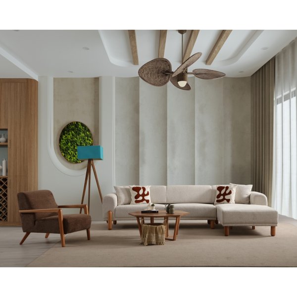 Fauteuil Lyke - Marron Fauteuil Lyke - Marron