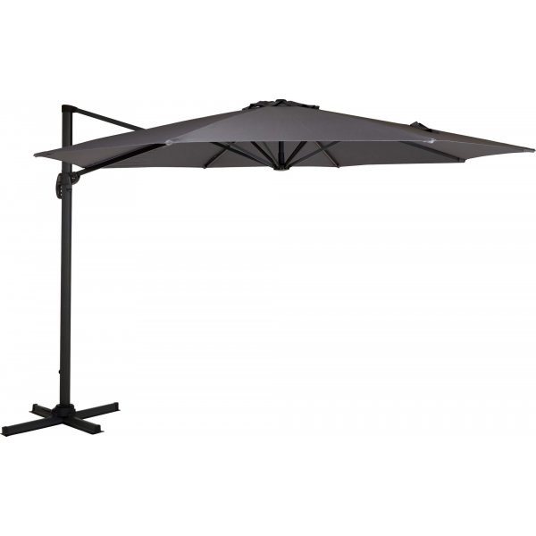 Parasoll Ø 350 cm - Grå Parasoll Ø 350 cm - Grå