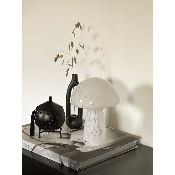 Lampe de table Mushi Ø16 cm - Blanc/Clair Lampe de table Mushi Ø16 cm - Blanc/Clair