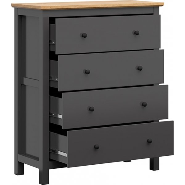 Hesen ladekast 120 cm - Grafiet Hesen ladekast 120 cm - Grafiet