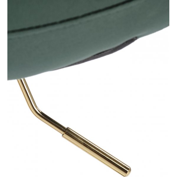 Tabouret de bar Pelican 120 - Vert foncé/or Tabouret de bar Pelican 120 - Vert foncé/or