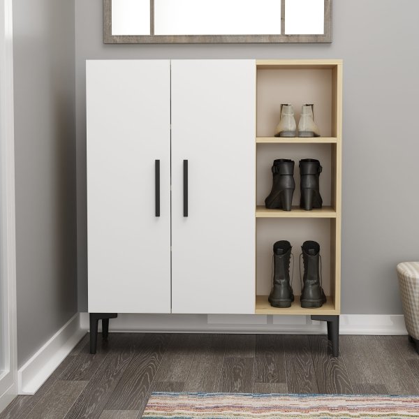 Armoire Viva - Saphir/blanc