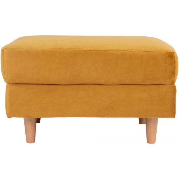 Bologna Sittpuff - Gul/bok Bologna Sittpuff - Gul/bok