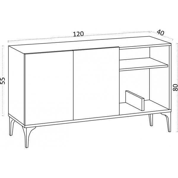 Galaxy skänk - Vit Galaxy skänk - Vit
