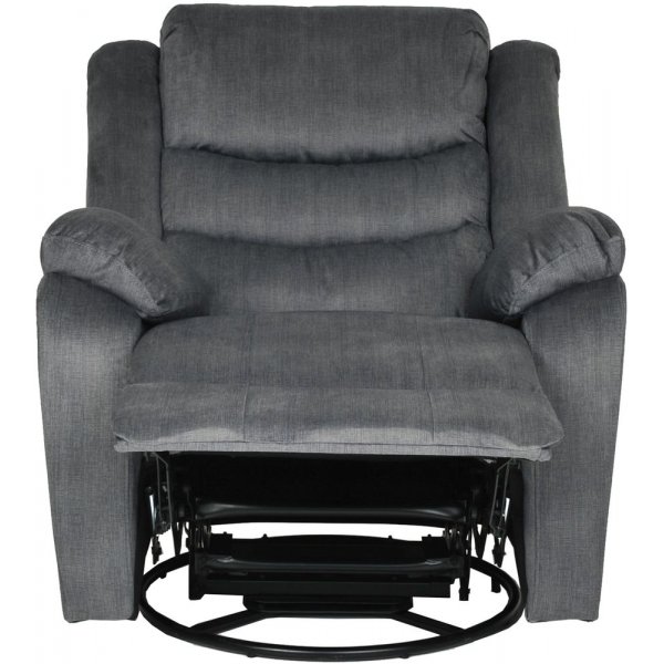 Winfield manuell reclinerfåtölj - Mörkgrå + Fläckborttagare för möbler Winfield manuell reclinerfåtölj - Mörkgrå + Fläckborttagare för möbler
