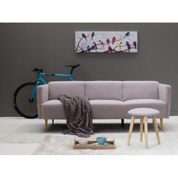 Aniston 3-sits tygsoffa - Beige