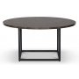 Sintorp runt soffbord 90 cm - Brun marmor (Exklusivt laminat) + Mbeltassar