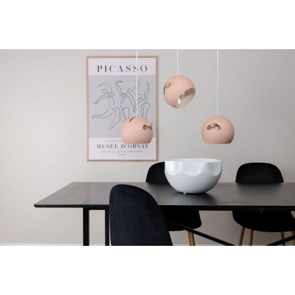 Plafonnier Nordans 3 - Rose