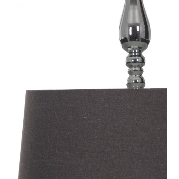 Happy taklampa - Gr�/krom