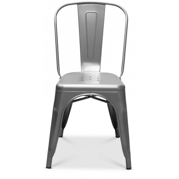 Metallstol staplingsbar - Borstat stål Metallstol staplingsbar - Borstat stål