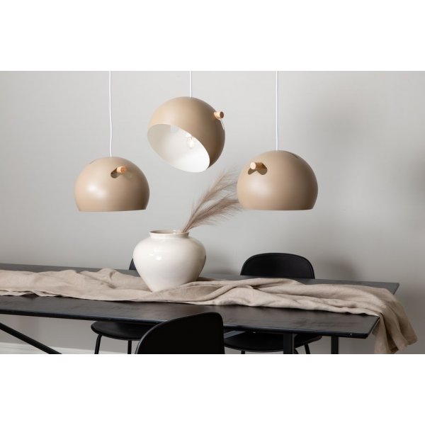 Nordan�s taklampa 3 - Brun