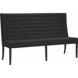 Soffa Mörrum Svart- 182 cm Soffa Mörrum Svart- 182 cm