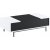 Table basse Force - Noir/blanc/argent