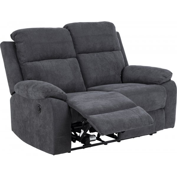 Mora 2-sits reclinersoffa - Grå Mora 2-sits reclinersoffa - Grå
