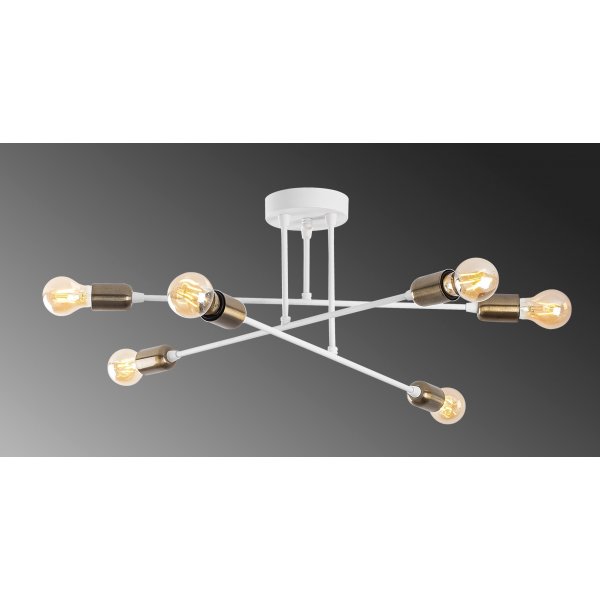 Plafonnier évasé 1503 - Blanc Plafonnier évasé 1503 - Blanc