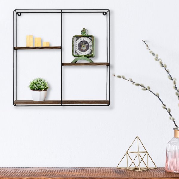 Lilac v�gghylla - Svart/natur