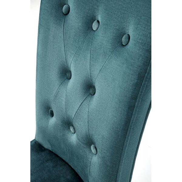 Chaise de salle à manger Vermont - Vert/chêne Chaise de salle à manger Vermont - Vert/chêne