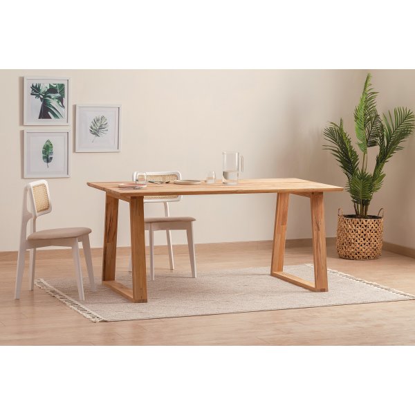 Table à manger Zeus 175 x 80 cm - Chêne Table à manger Zeus 175 x 80 cm - Chêne