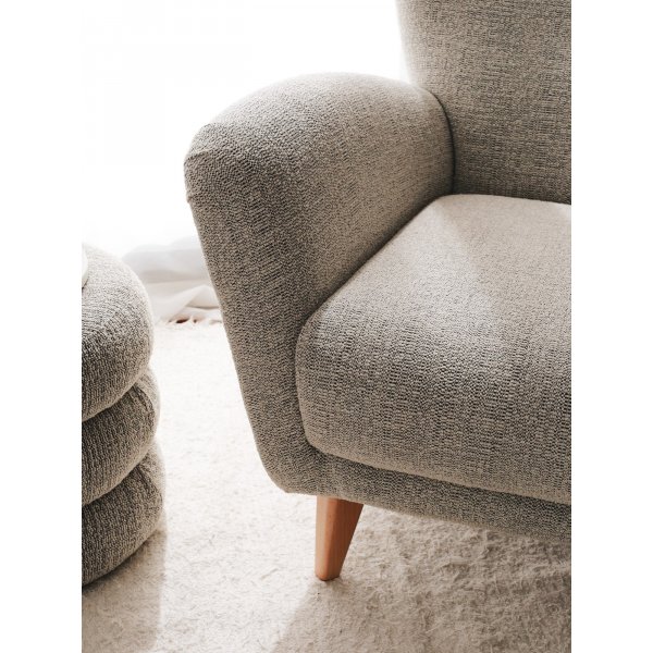 Fauteuil Teddy - Gris