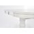 Leonardo frlngningsbart vitt matbord 90x150-190 cm