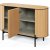 Rotto dressoir 123,5 cm - Vicenza eiken/zwart