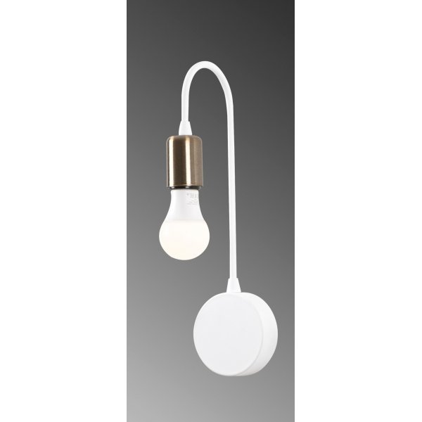 Baston wandlamp 3282 - Wit