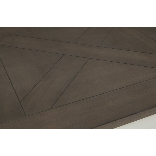 Marstrand avlastningsbord med 2 ldor 120x40 cm - Rkbetsat lackerad ekfanr