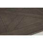 Marstrand avlastningsbord med 2 ldor 120x40 cm - Rkbetsat lackerad ekfanr + Textilskydd fr mbler