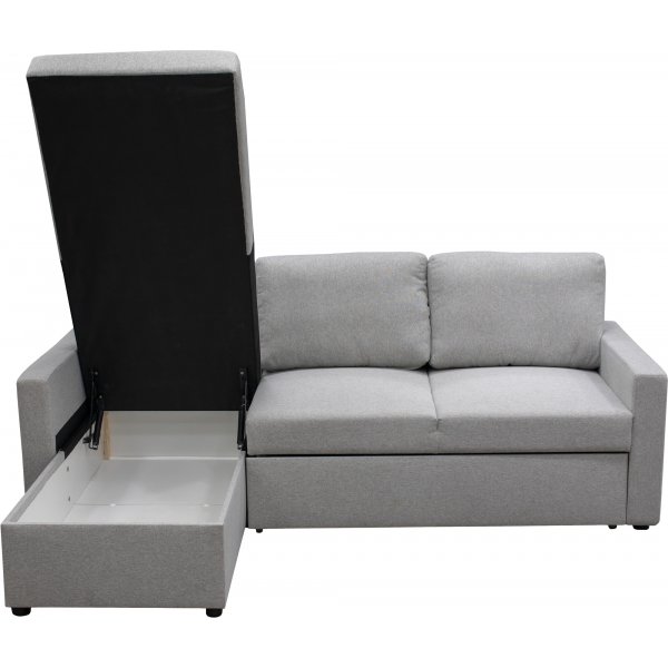 Bäddsoffa med förvaring 220 cm bred Bäddsoffa med förvaring 220 cm bred