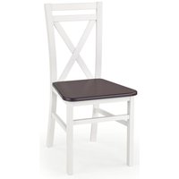 Stol Ember - Vit/mörk valnöt Stol Ember - Vit/mörk valnöt