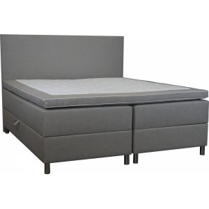 Accent boxbed säng med förvaring - 160 x 200 cm - Beige Accent boxbed säng med förvaring - 160 x 200 cm - Beige