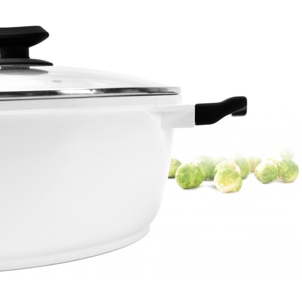 Le Chef Gryta 6 liter - Vit