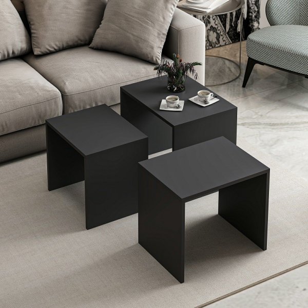 Nebes satsbord 45/50/55 x 36/38/40 cm - Antracit Nebes satsbord 45/50/55 x 36/38/40 cm - Antracit