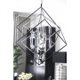 Cubes taklampa - Svart/krom