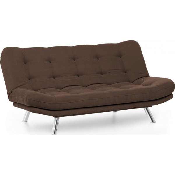 Misa 3-sits b�ddsoffa - Brun