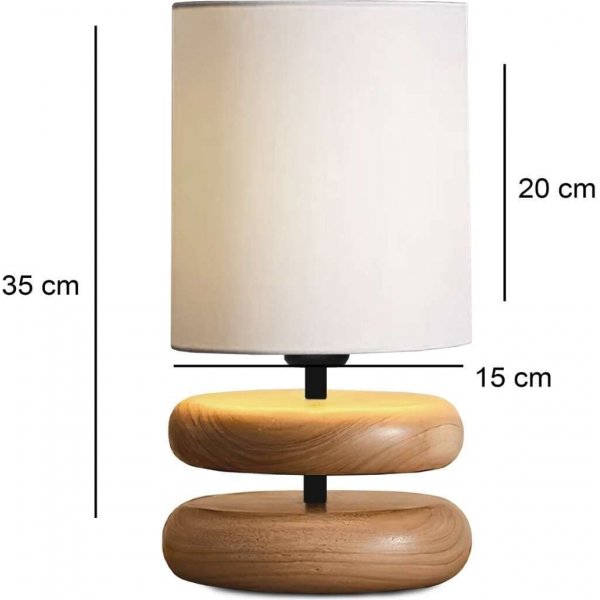 Ciambella bordslampa - Natur/vit Ciambella bordslampa - Natur/vit